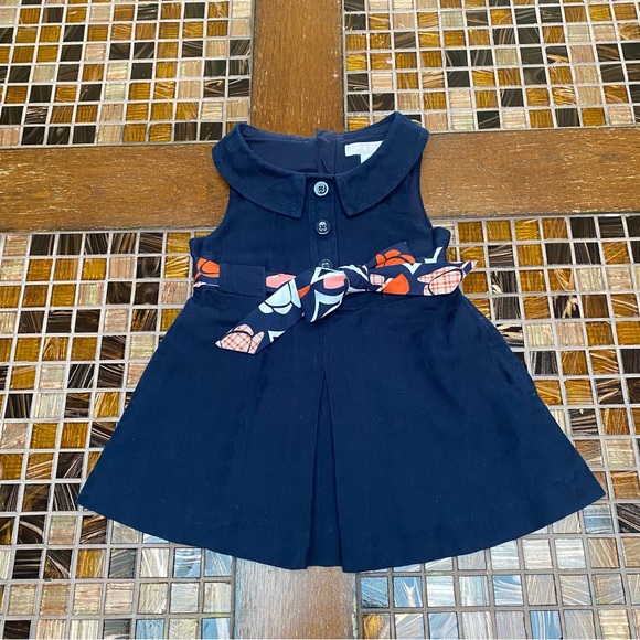 Janie and Jack Tulip Sash Jacquard Dress - Picture 4 of 11